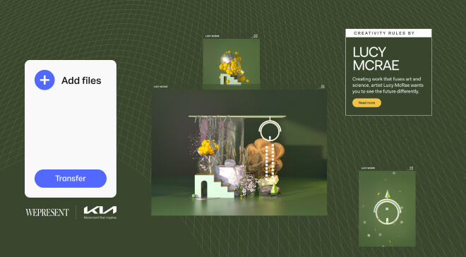 Kia wallpaper on WeTransfer